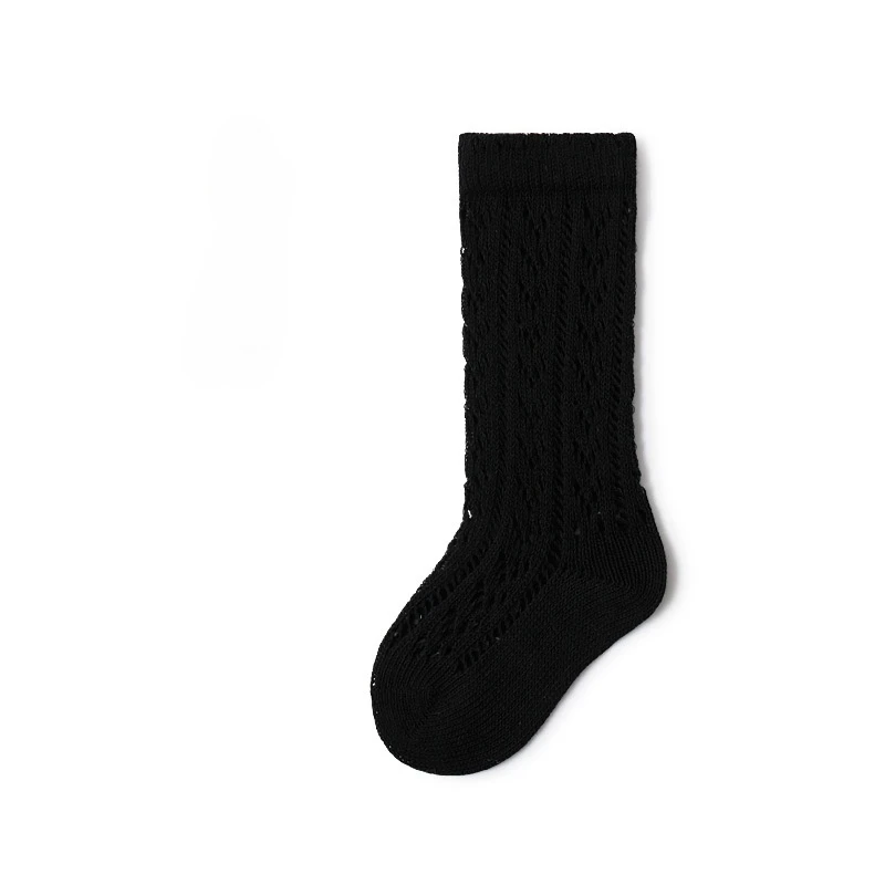 

Summer Thin Cotton Baby Stockings Mesh Knee High Socks for Boys and Girls
