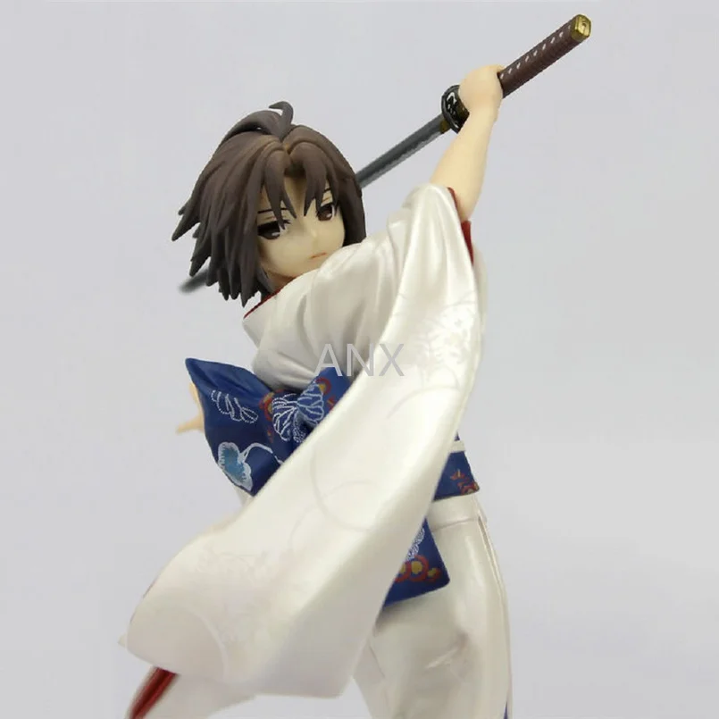 

20cm Anime Kara no Kyoukai Figure Kimono Ryougi Shiki Combat version Decoration model Toys PVC Action Figure Collection Gifts
