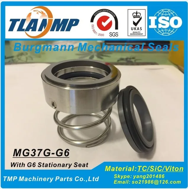 Механические уплотнения G9/M37G/55 G9 TLANMP механические Burgmann (материал: TC/SiC/VIT) с