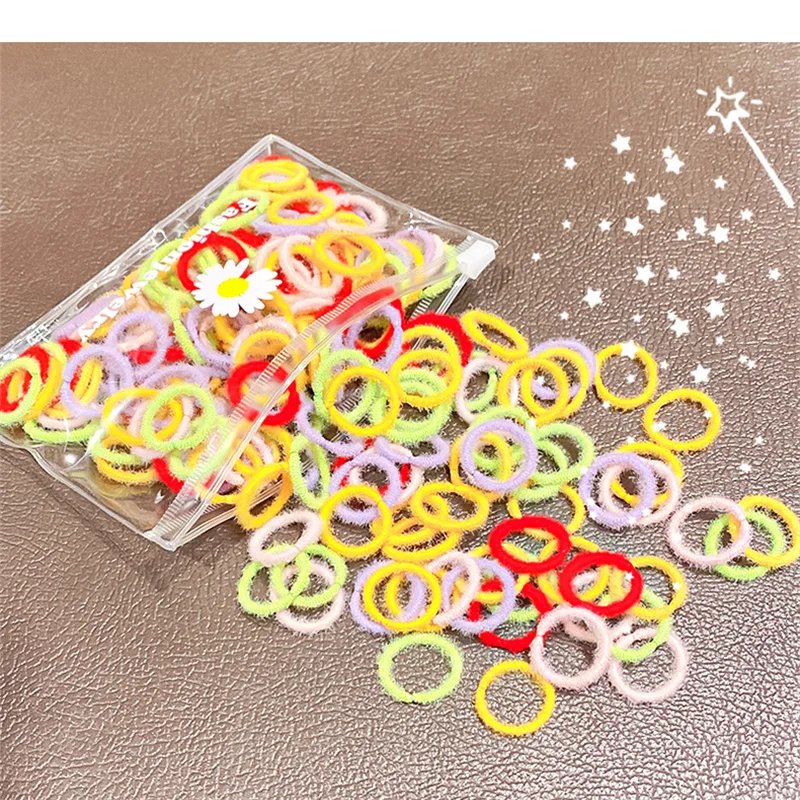 

Candy Colors Elastic Hair Band Ropes for girls Hair Ties Scrunchies Rubber Bands Ponytail Holders Hair Accessories