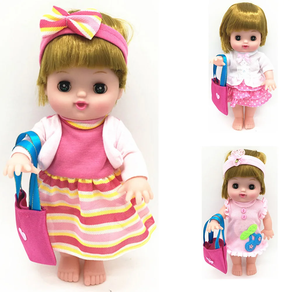 Говорящая девочка кукла-младенец игрушки 26 см полностью виниловый тело