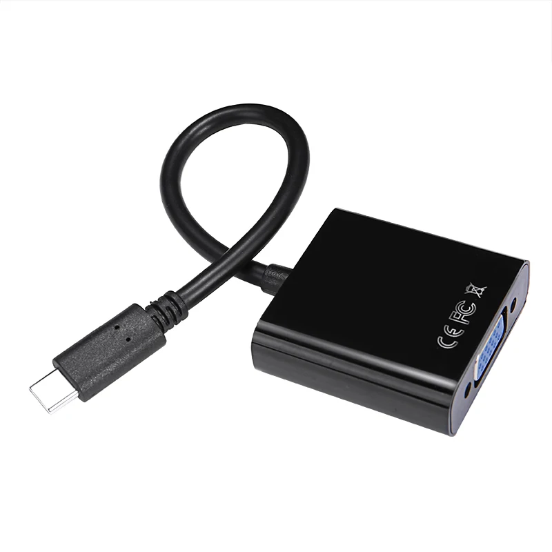 

Кабель-Переходник USB 3,1 Type-C/VGA, совместимый с MacBook Chromebook