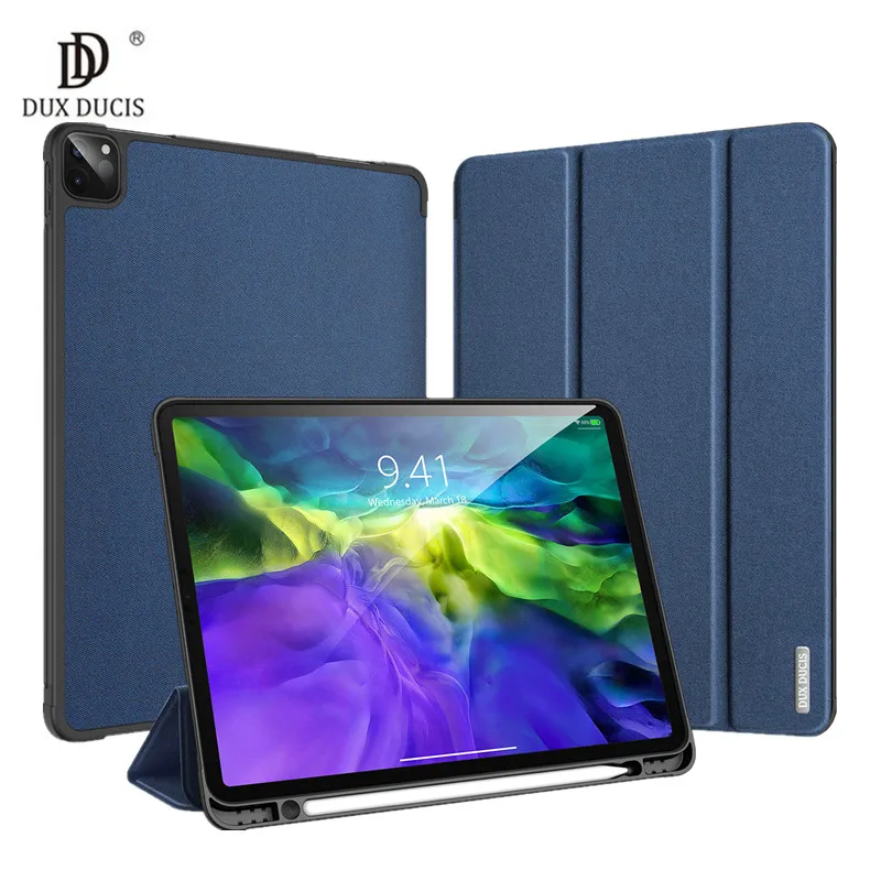 Для Apple iPad Pro 12 9 2018 A1895 A1983 Чехол класса люкс из искусственной кожи Смарт флип чехол