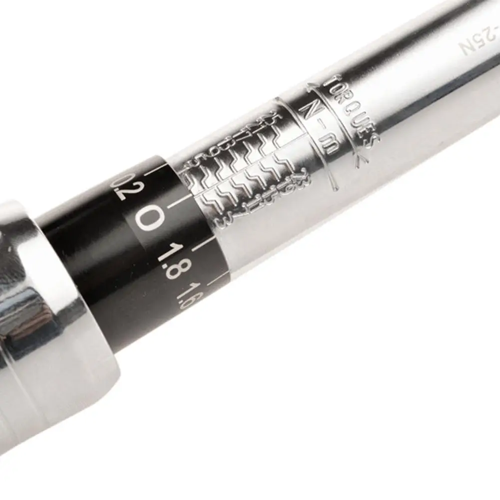 

1/4inch 1-25NM Click Adjustable Torque Wrench Bicycle Repair Tools Kit Set Tool Bike Repair Spanner Hand Tool Set