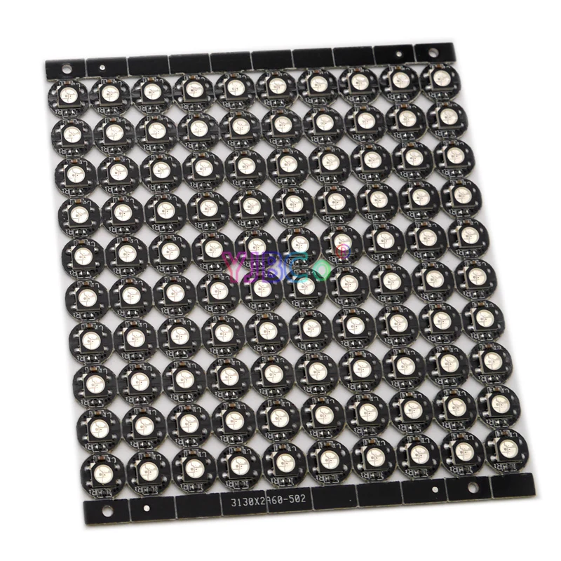 50/100/200/500/1000 шт. WS2812B адресуемый 5050 умный RGB светодиодный пиксельный свет на
