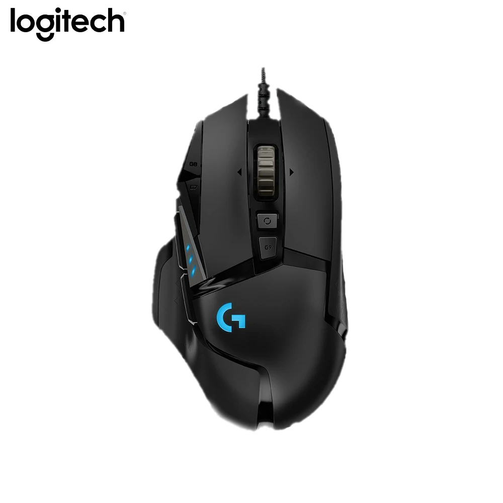 Игровая мышь Logitech G502 16000 DPI HERO Engine высокопроизводительная программируемая