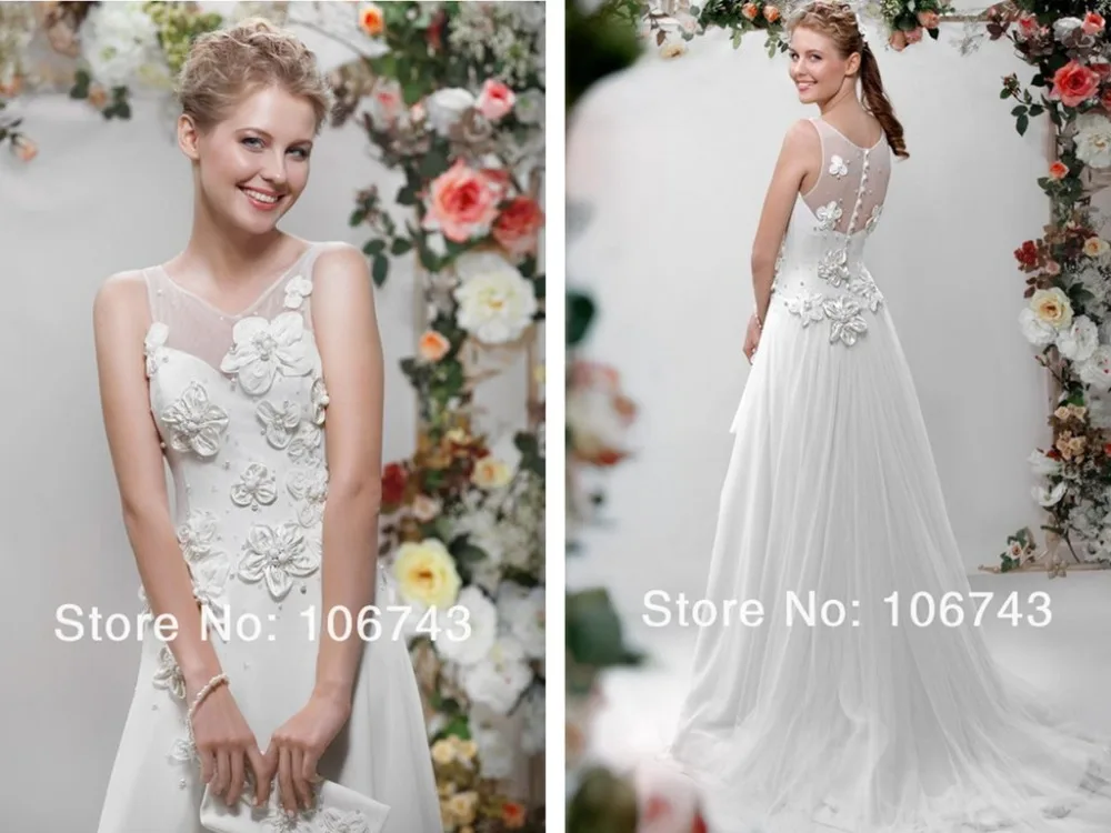 

vestido de noiva casamento 2018 new style high quality cheap flowers pearls beading a-line bridal gown mother of the bride dress