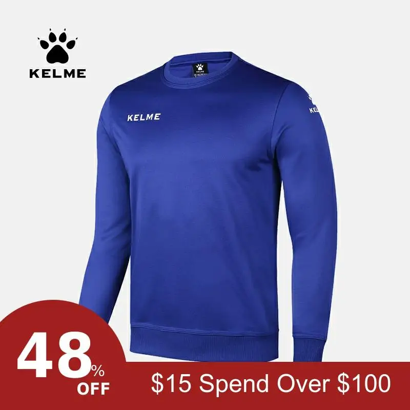 KELME Для мужчин; сезон весна тренировки свитеры для спортивные дышащие трикотаж Костюмы спортивная пуловеры K15Z330