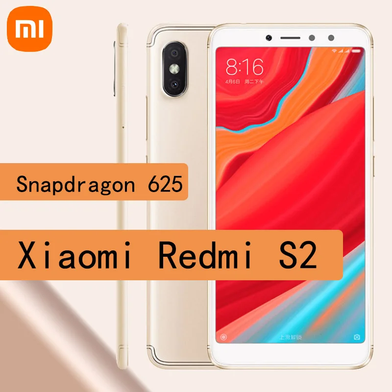 

celular Xiaomi Redmi S2 smartphone 4GB+64GB Snapdragon 625 Android Cellphone 4G LTE Mobile phone Redmi Y2