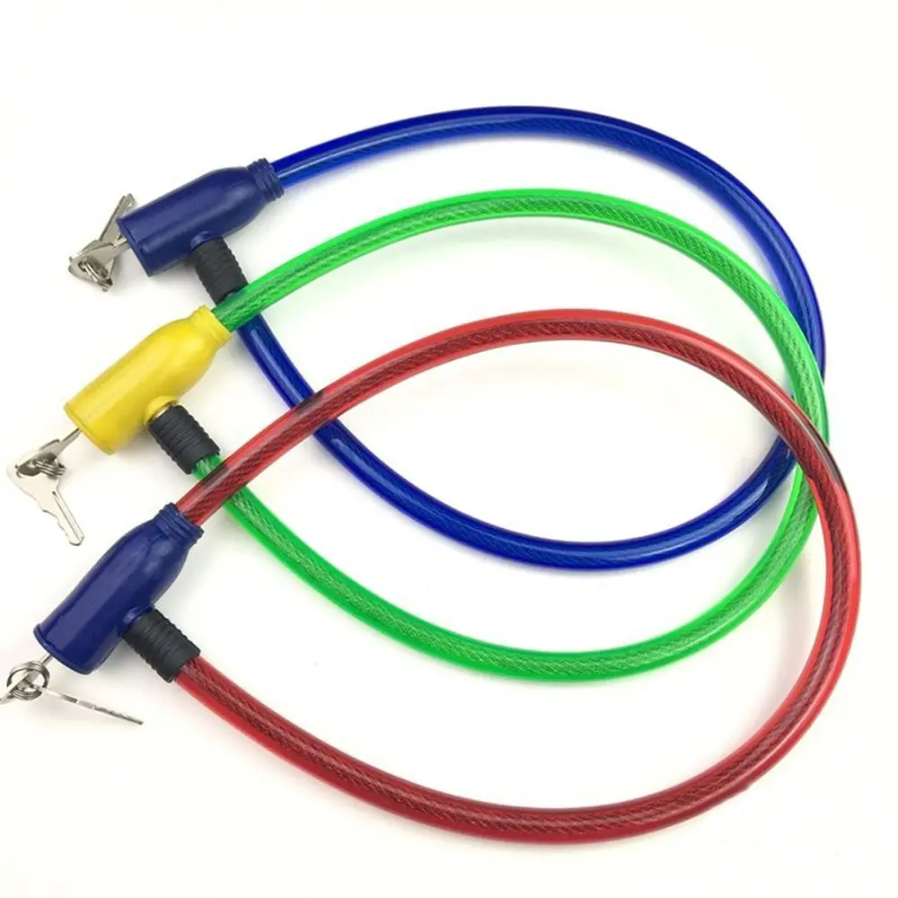 Стальной провод металлический замок безопасности для велосипеда универсальный