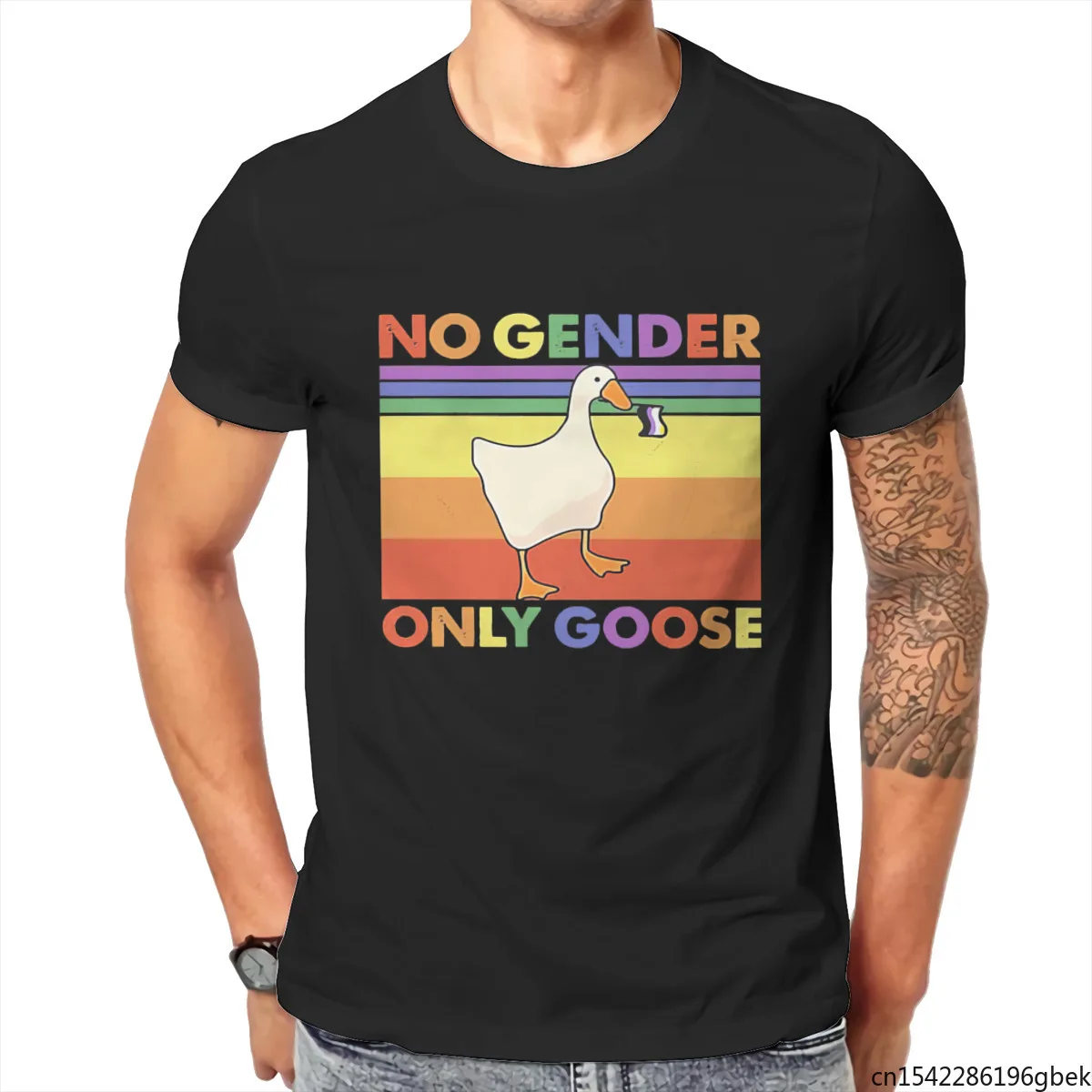

Vintage No Gender Only Goose Men's T-Shirt