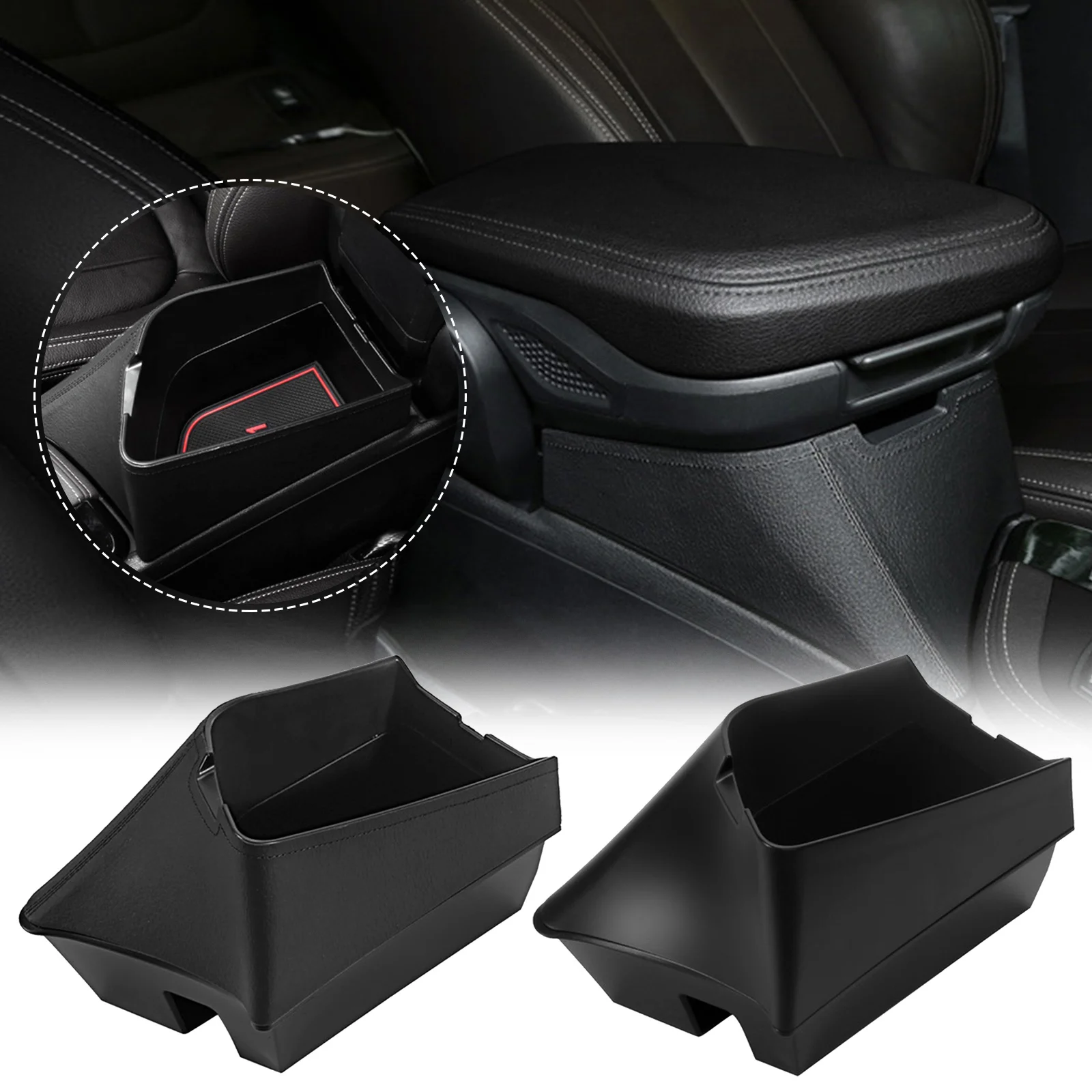 Автомобильный центральный подлокотник контейнер для хранения консоли