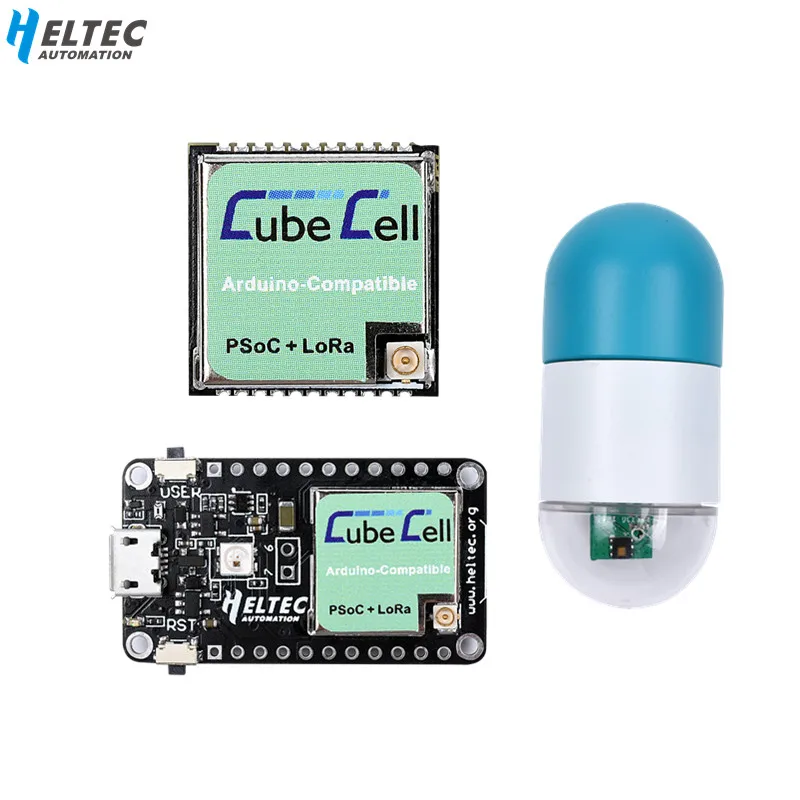 

Heltec Lora Node ASR650x ASR6501 SX1262 Lora CubeCell Module/Development board for arduino Lora IOT sensors waterproof IP67