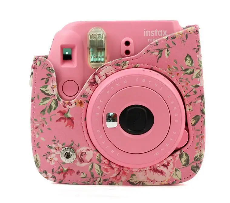 CAIUL Fujifilm Instax Mini 8 9 из искусственной кожи Камера защитный чехол с 96 карманы 3 дюймов мгновенное фото альбом