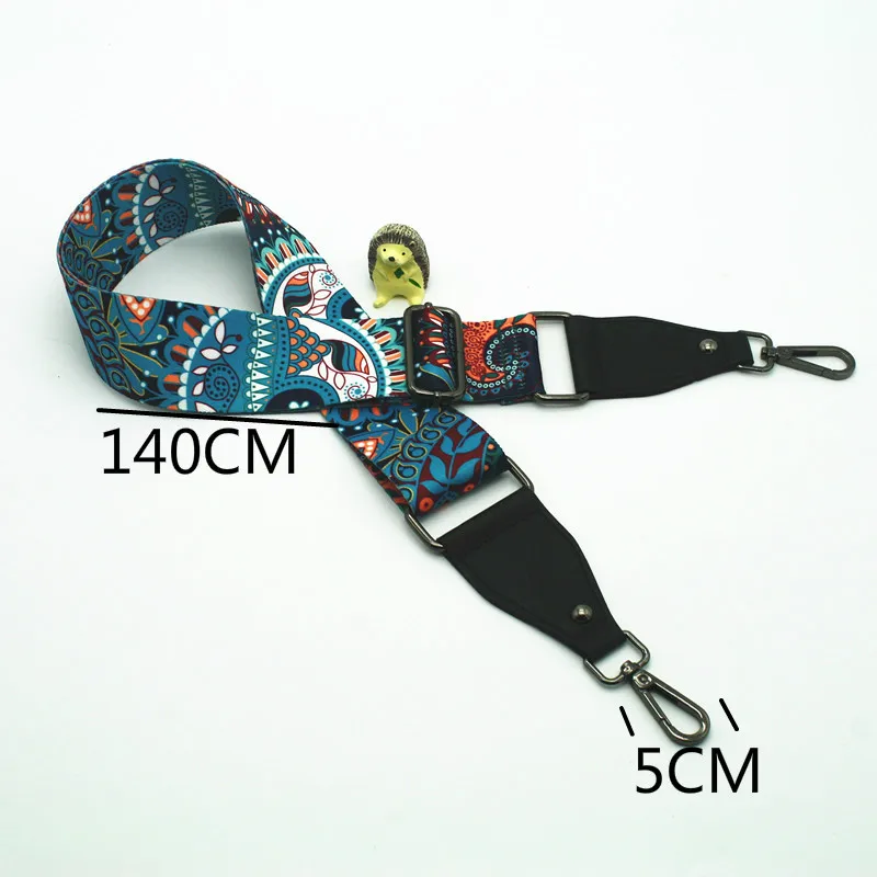 Радужный нейлоновый ремешок для сумочки широкий на плечо сменный аксессуаров