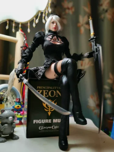Super Duck SET015 1/6 NieR: Automata 2B Sculpt одежда Phicen S04B|Игровые фигурки и трансформеры| |