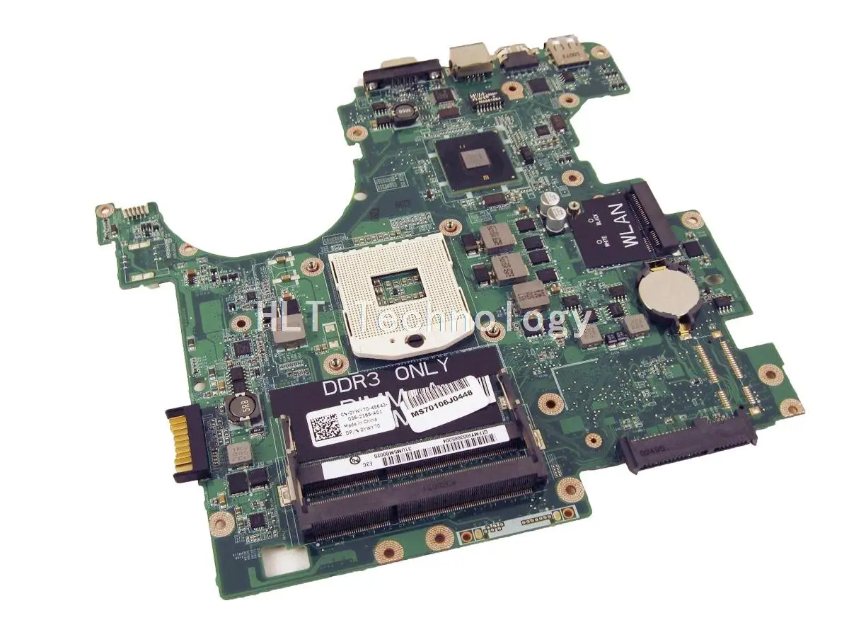 

Laptop Motherboard For Dell Inspiron 17R 1764 1564 YWY70 CN-0YWY70 DAUM3BMB6E0 Mainboard HM55 DDR3