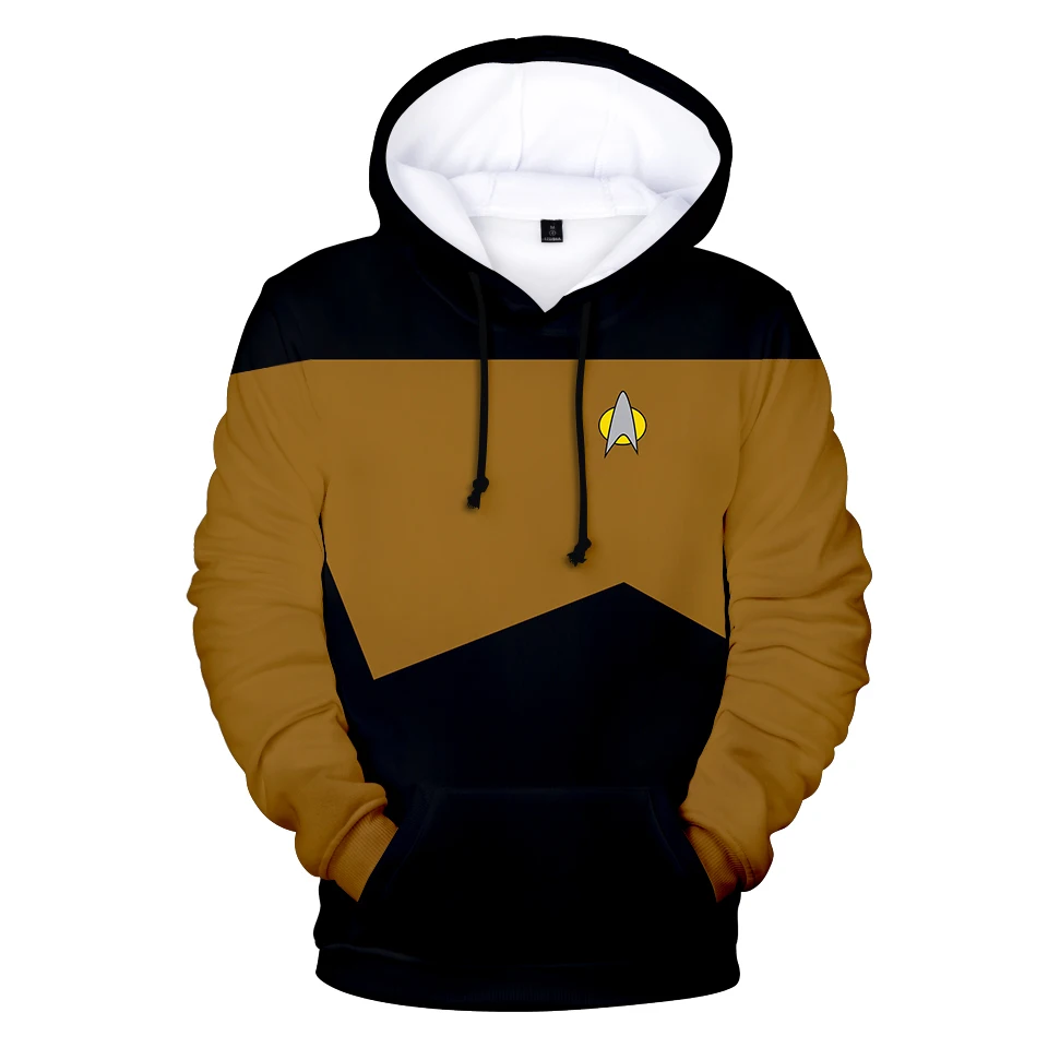 

New men women Sweatshirts Movie Star trek Hoodies Cosplay Clothes Star trek Pullovers Boy Girls Kids hoodies streetwear Clothes
