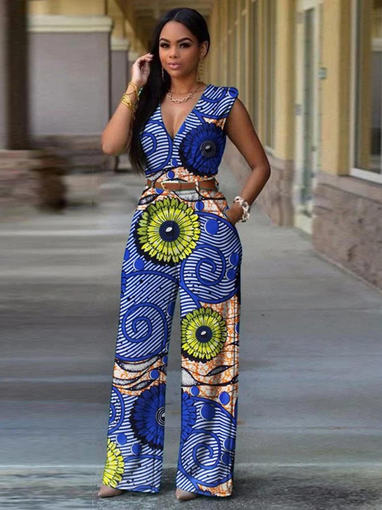 

Printed wax 100% cotton kitenge fabric african ankara wax print fabrics wholesale for women dress In Blue YBGSW-228