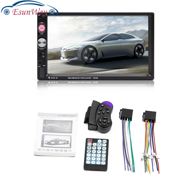 Автомагнитола LTBFM 2din 7023B с сенсорным экраном 7 дюймов автомагнитола MP5 Bluetooth камера