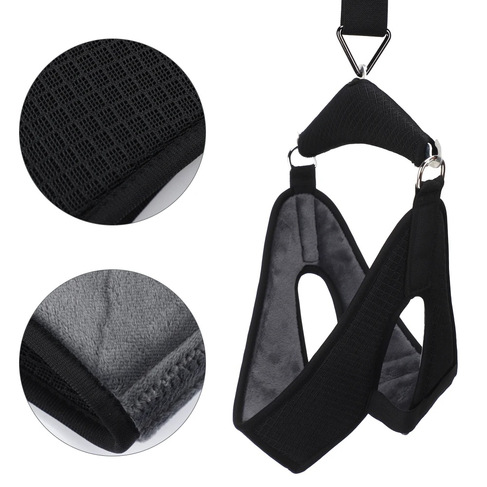 Hanging Neck Traction Kit Adjustable Cervical Belt Breathable Sling Tractor Stretch Care Tool Chiropractic | Красота и здоровье