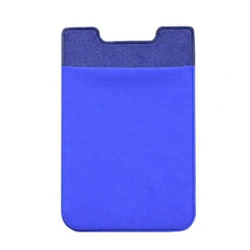 Dark Blue Многофункциональный клейкий чехол для сотового телефона ID Кредитная карта автобус наклейка рукав для Iphone X 8 7 6 PLUS наклейка рукав карты - Цвет: Dark Blue