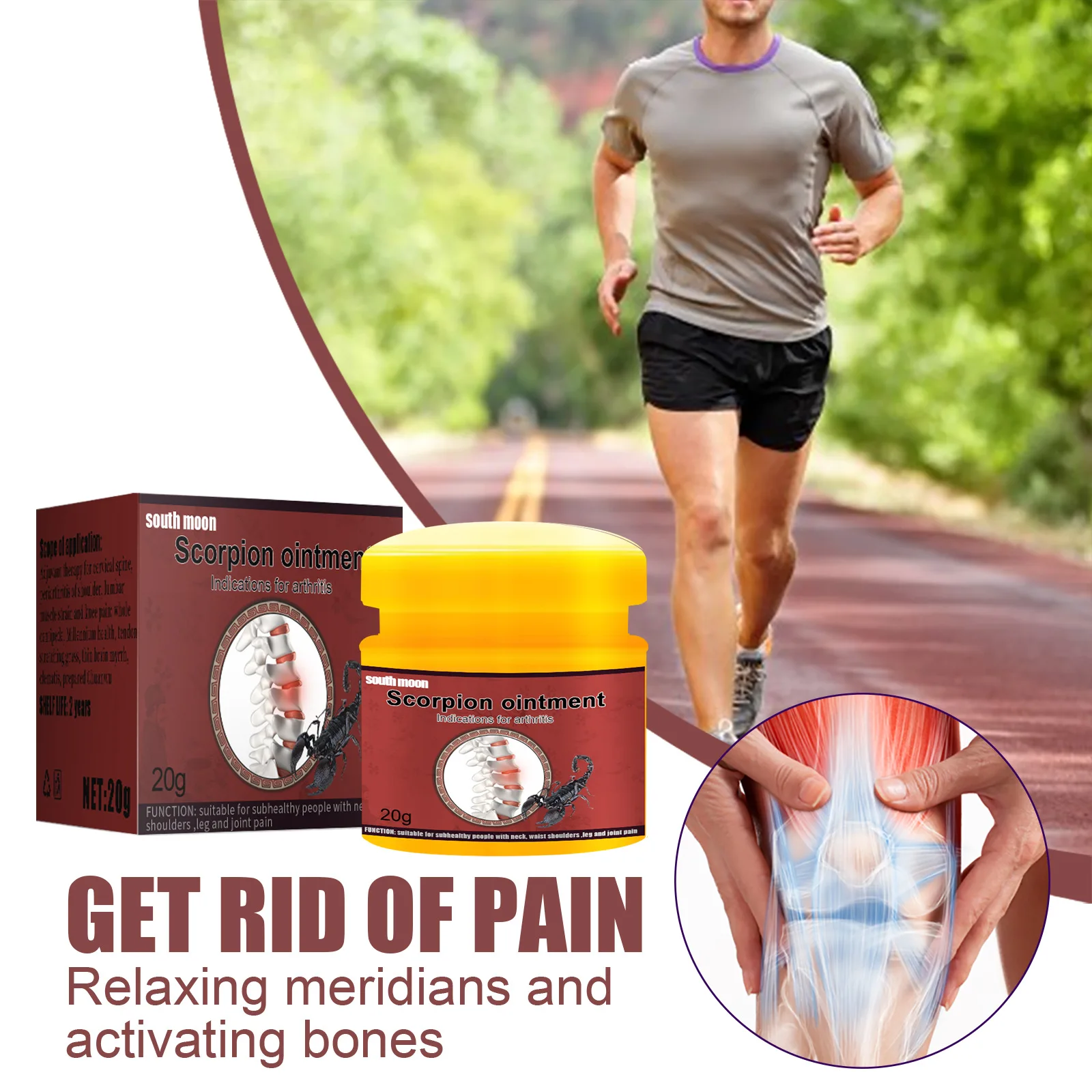 

Крем для тела для мужчин и женщин, ускоритель роста мышц, крем для похудения 20 г ALS88