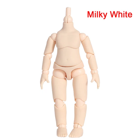 Obitsu 11Cm Doll Toys White Tan Skin Ymy Body Doll Body Spherical Joint Doll Toy Hand Set Подходит для Gsc Molly Head Ob11 Bjd