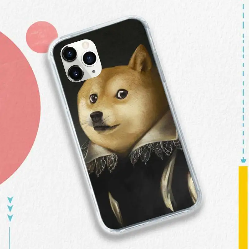 

Doge Meme Kabosu Cute funny animal Phone Case for iPhone 11 12 pro XS MAX 8 7 6 6S Plus X 5S SE 2020 XR
