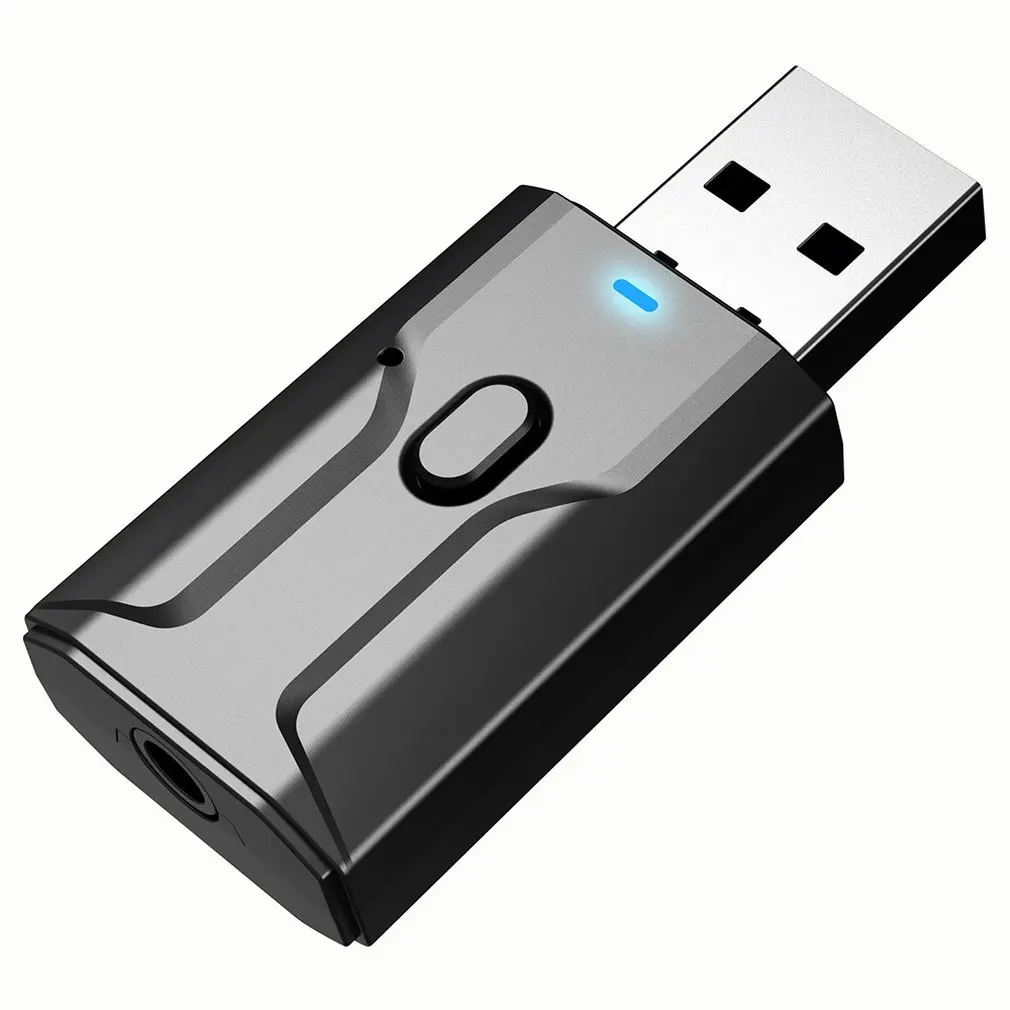 Беспроводной аудио приемник 4 в 1 передатчик автомобильный громкая связь USB