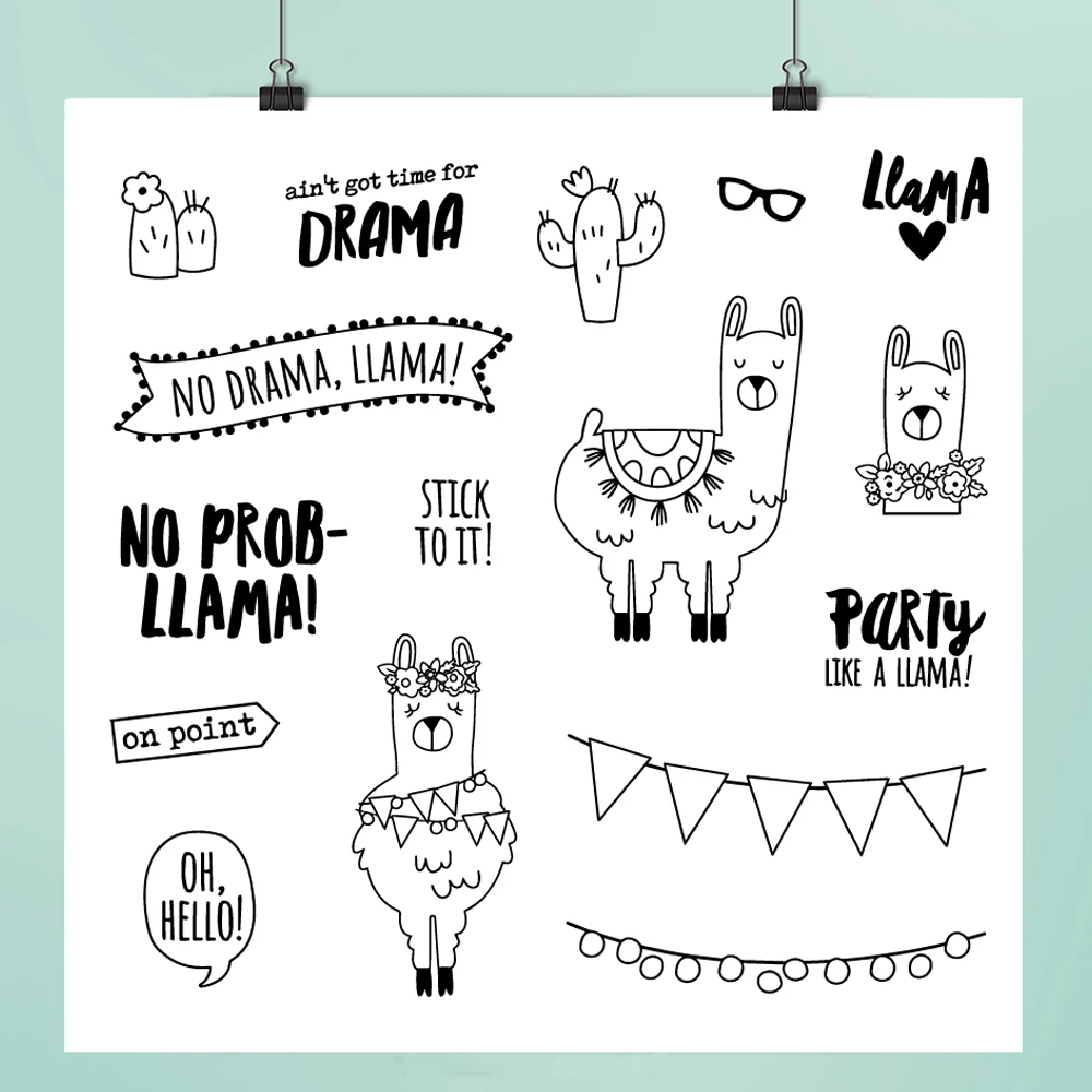 

Home life Clear Stamps For DIY Scrapbooking/Card Making/Album Decorative Rubber Stamp Crafts