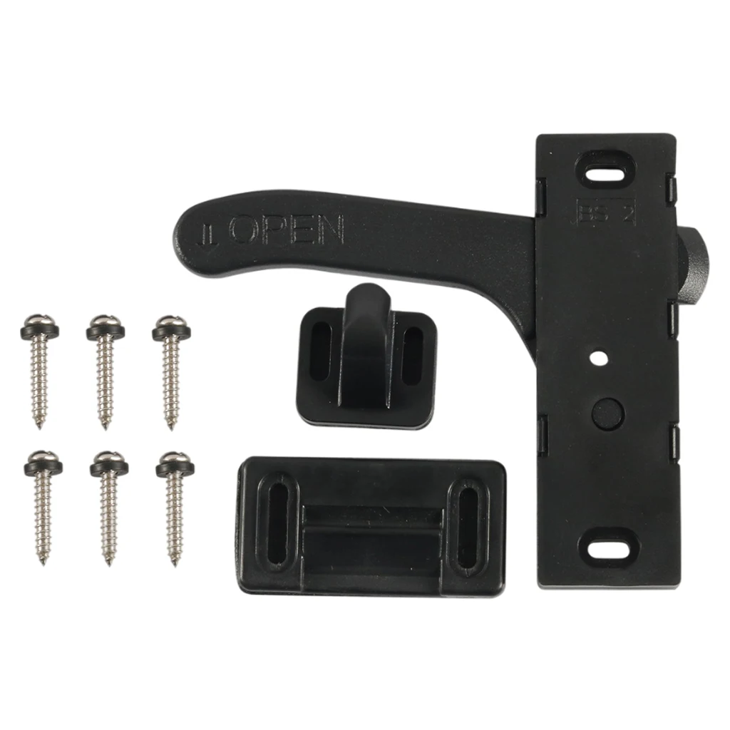 

RV Screen Door Latch Handle for with Screws Trailer Motor Home Cargo Trailer