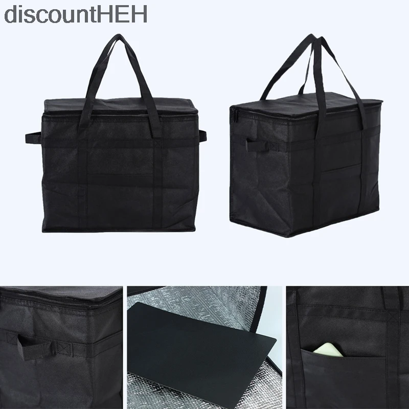 

Портативная сумка-холодильник для ланча, складной изоляционный пакет для пикника и льда, Термосумка для еды, переноска для напитков, Изолир...