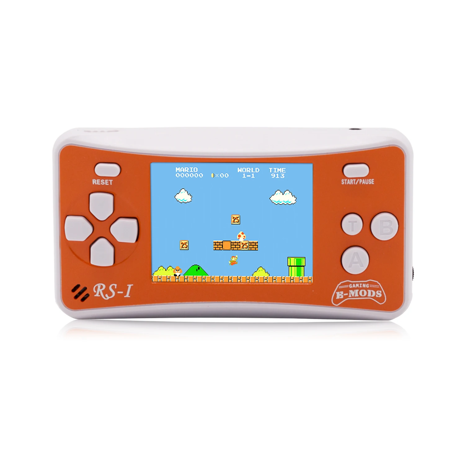 Orange RS-1 Портативный ретро игры плеер портативная консоль встроенные 162 игры для детей подарок - Цвет: Orange
