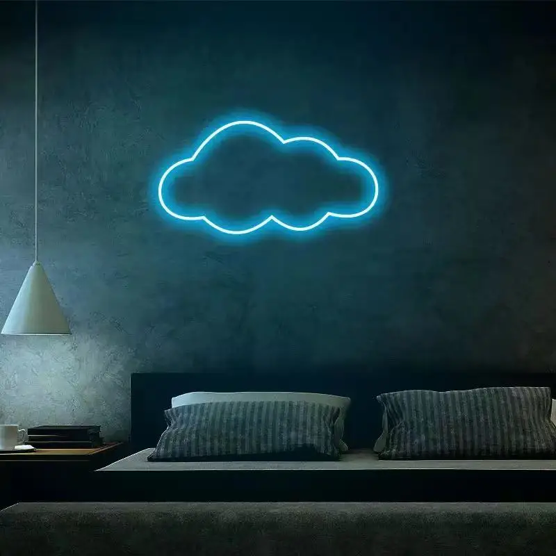 Cloud Custom Led Neon Light Sign Wedding Decoration Bedroom Home Wall Decor Marriage Party  Neon Light Creative Gift