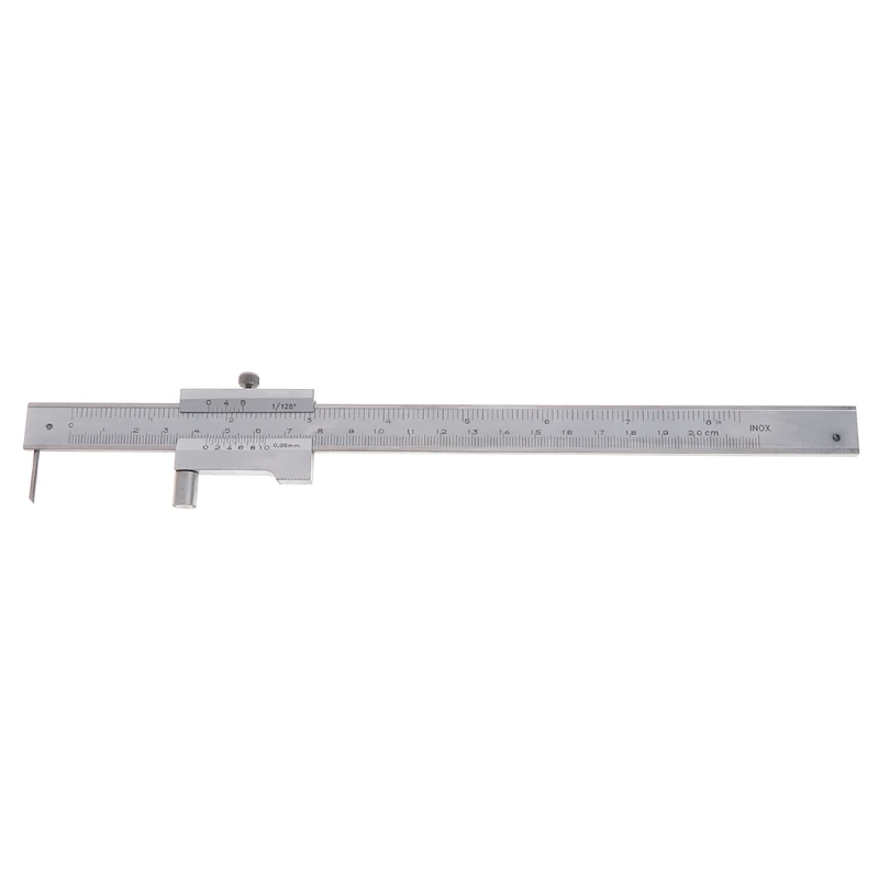 

Stainless Steel Parallel Marking Gauge Vernier Caliper 200mm w/ Carbide Scriber With Protective bag