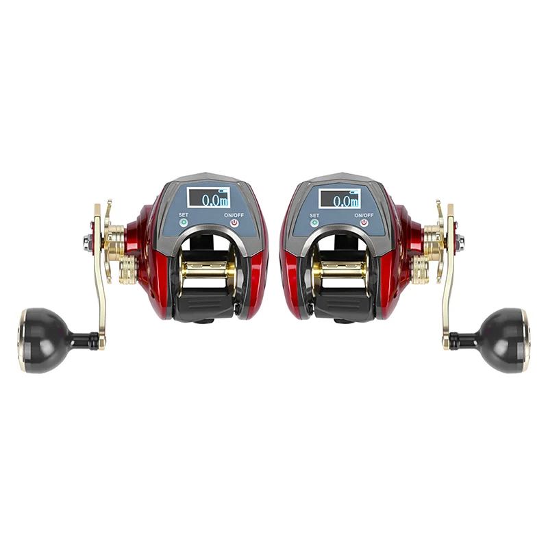 

DEUKIO 6:4:1 6+1BB Fishing Reel Fishing Tackle Gear With Digital Display Water Drop Wheel Sea Fishing Wheel