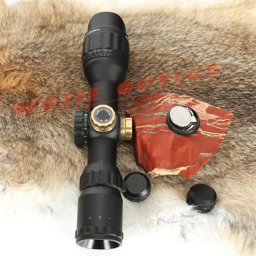 Охотничий оптический прицел для винтовки тактический с гравировкой охотничьей