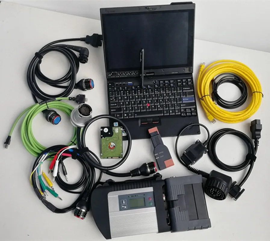 V03/2021 mb star c4 hdd ssd для BMW ICOM NEXT с ноутбуком автомобильный диагностический планшет X200t