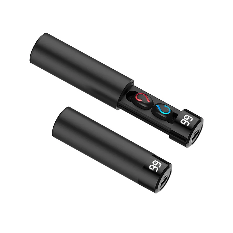 Q67 наушники вкладыши TWS с earphoe Bluetooth 5 0 Бизнес SportsDigital Дисплей тянуть Тип зарядки