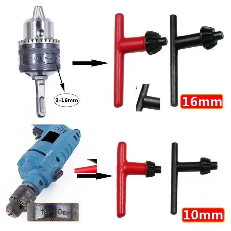 1 шт. миниатюрный Электрический ручной сверлильный патрон гаечный ключ ключи