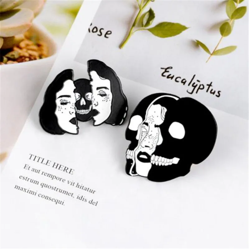 Новый металлический значок ведьмы одежда куртка футболка украшения аксессуары