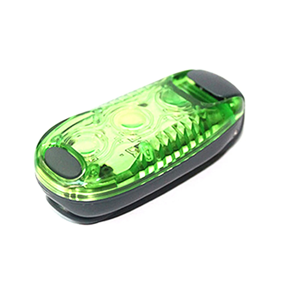 Светодиодный Предупреждение фонарь для ночного бега, бега, пробежки, велосипедный шлем, задний светильник, шик