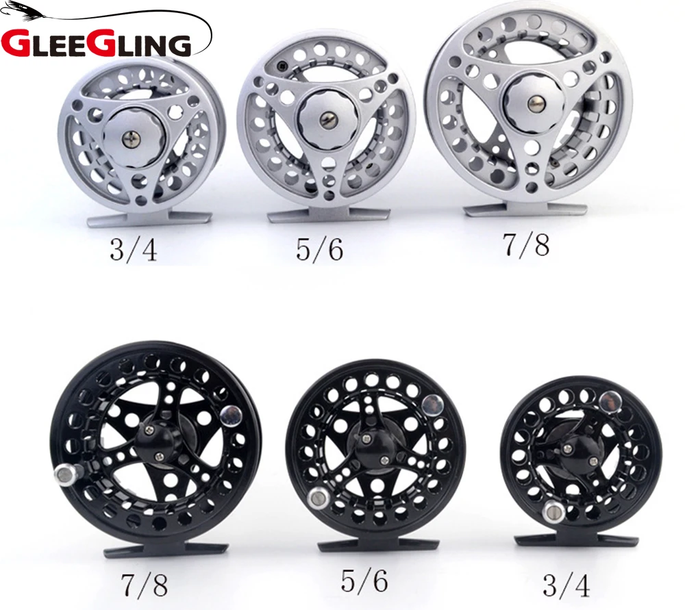 Рыболовная катушка GLEEGLING Размер 3/4 5/6 7/8 Vismolen Met Kogellagers Clearwater Летающая леска колеса