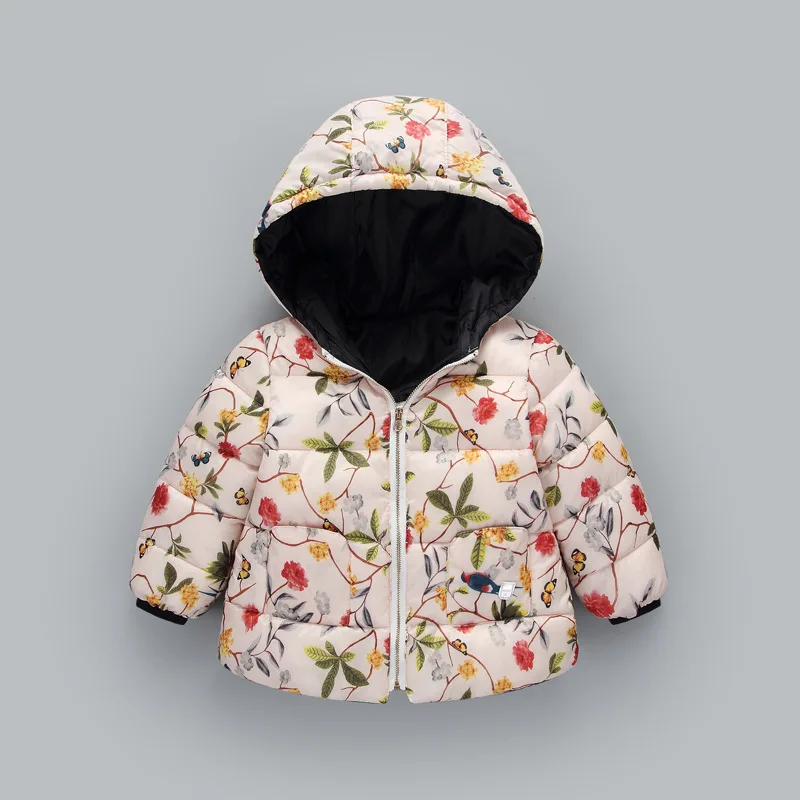Детские зимние куртки теплая куртка для маленьких мальчиков и девочек от 2 до 6