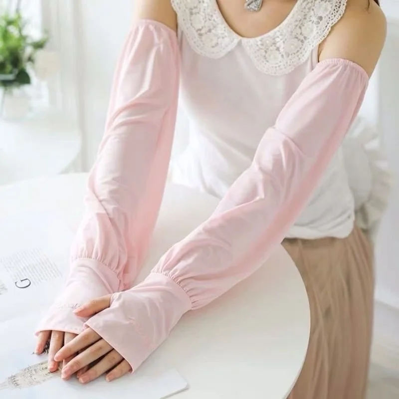 

Sleeve Cover Thin Section Breathable Sunscreen Summer Riding Arm Guard UV Protection Male Female Oversleeves Kitchen Sleeve