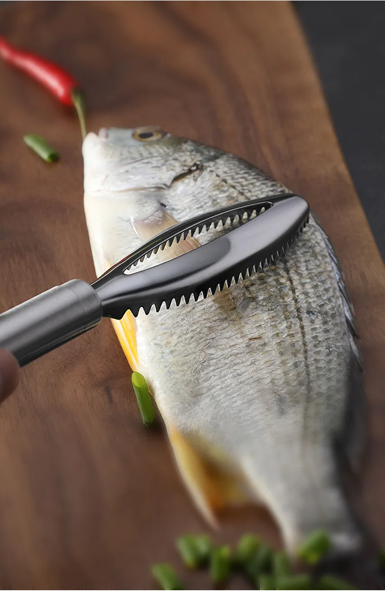 Рыбные чешуи из нержавеющей стали терки для соскальзывания быстро снимаются