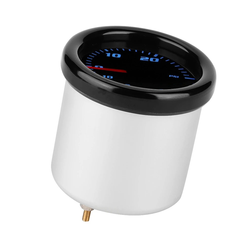 Универсальный автомобильный турбонагнетательный манометр 7 цветов светодиодный