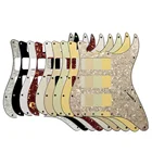 Накладка Pleroo для гитары, 3 шт., P90, без отверстия для управления, для США, 11 отверстий для винтов, 3 шт., P90