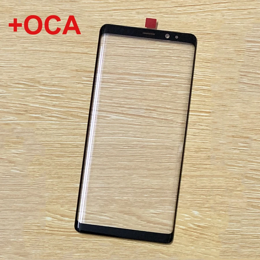 10 шт./Лот ЖК передний сенсорный экран стеклянная линза с OCA клейкой для Samsung Galaxy Note